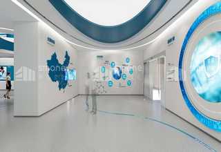 普陀区展厅设计新中式